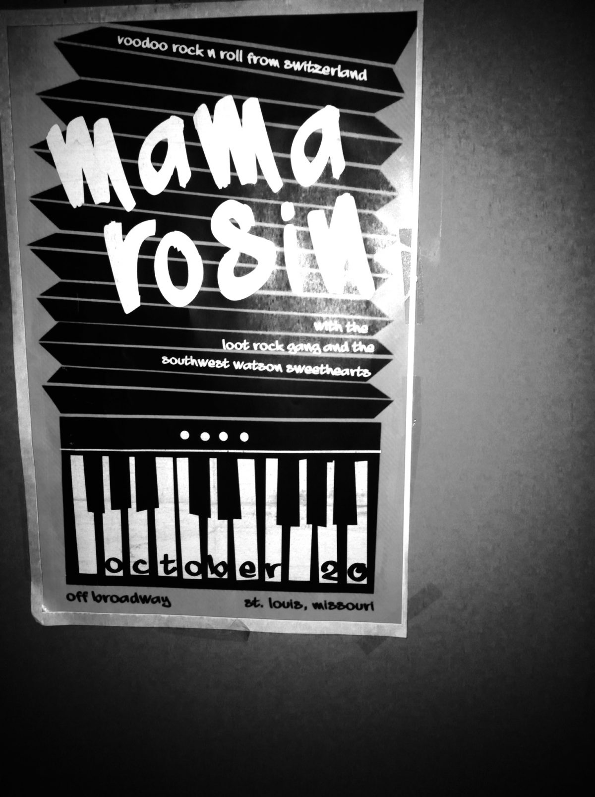 Mama Rosin on the road to Mississipi!